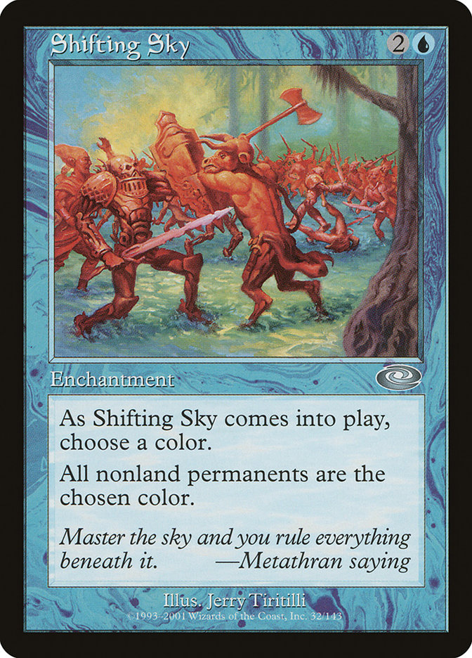 Shifting Sky - (Foil): Planeshift