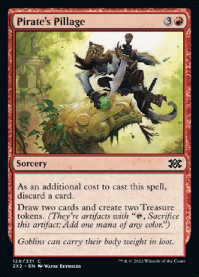 Pirate's Pillage - (Foil): Double Masters 2022