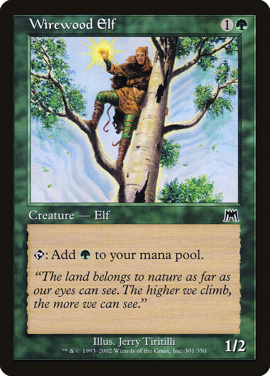 Wirewood Elf: Onslaught
