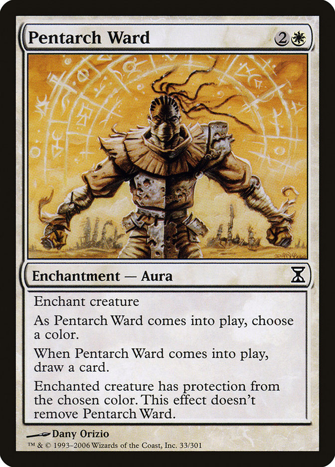 Pentarch Ward - (Foil): Time Spiral