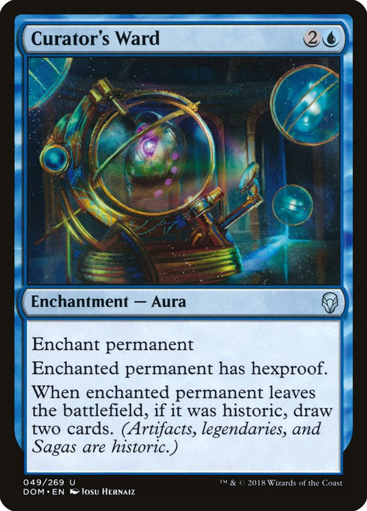 Curator's Ward - (Foil): Dominaria