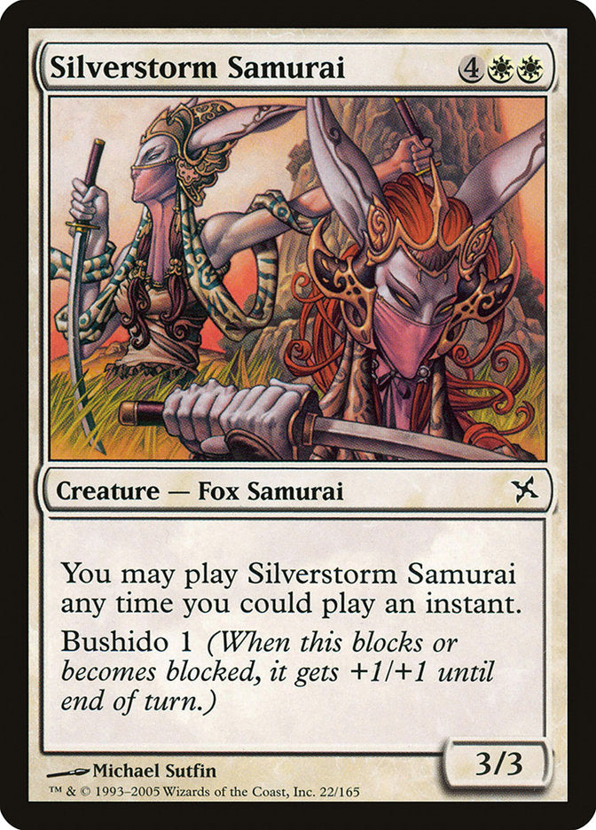 Silverstorm Samurai - (Foil): Betrayers of Kamigawa