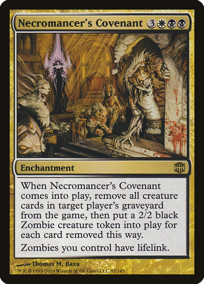 Necromancer's Covenant - (Foil): Alara Reborn