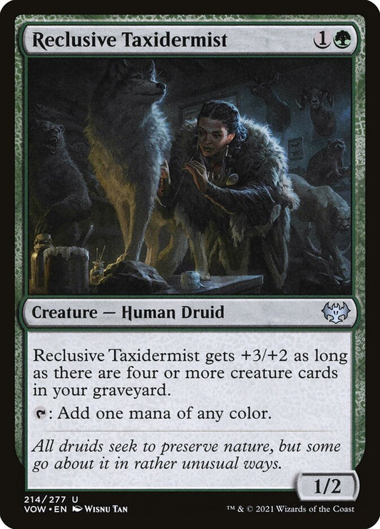 Reclusive Taxidermist - (Foil): Innistrad: Crimson Vow