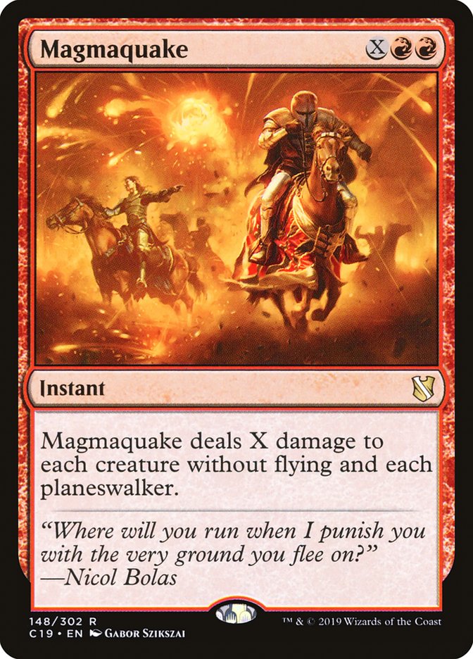 Magmaquake: Commander 2019