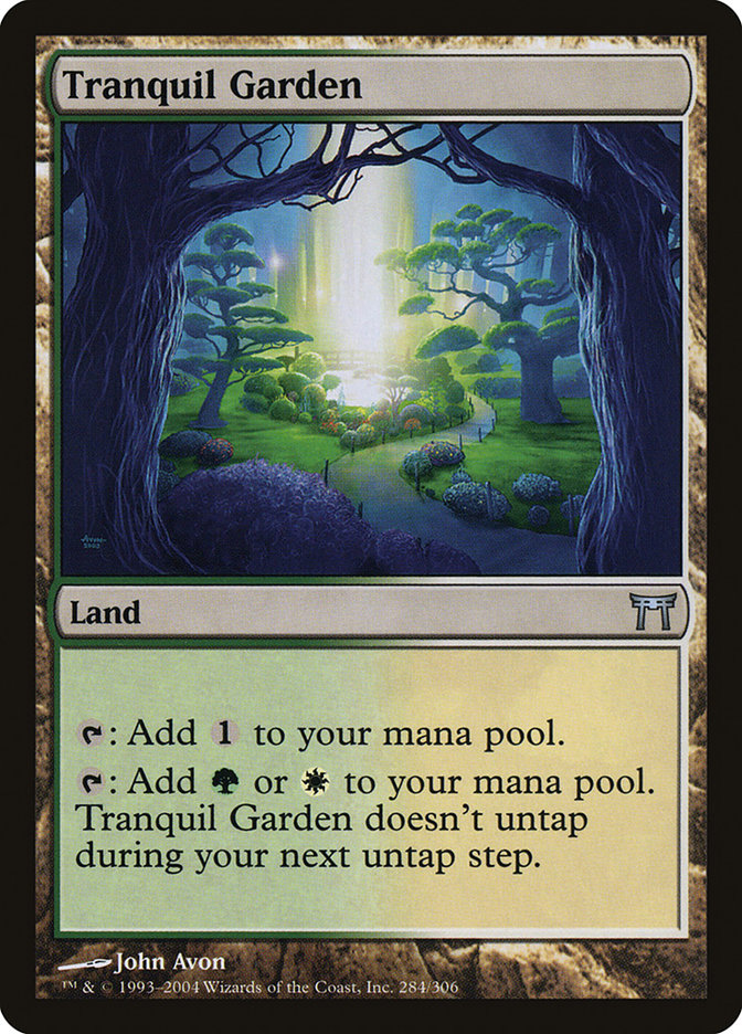 Tranquil Garden: Champions of Kamigawa