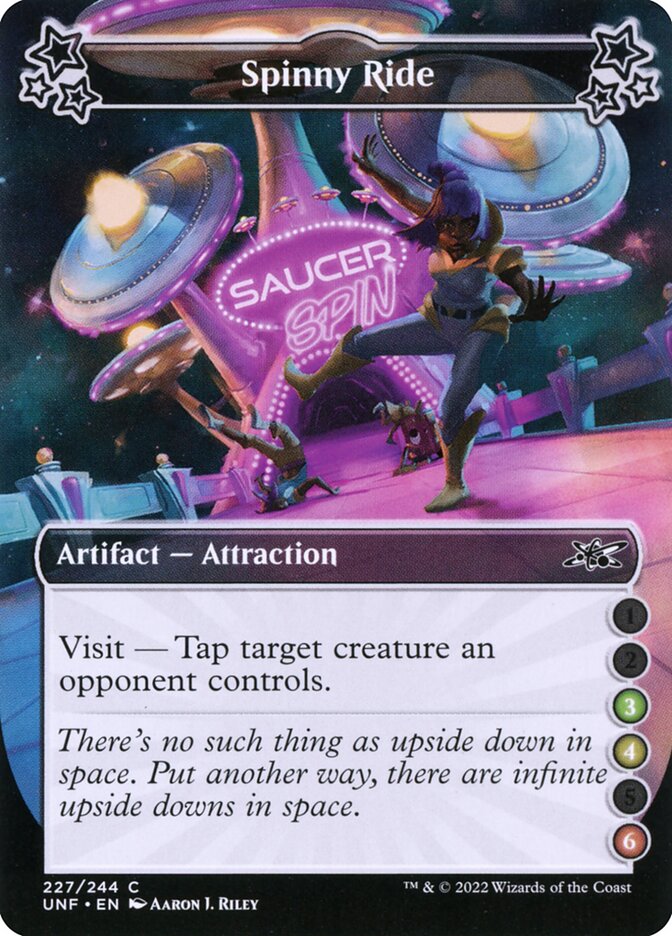 Spinny Ride (3/4/6) - (Foil): Unfinity