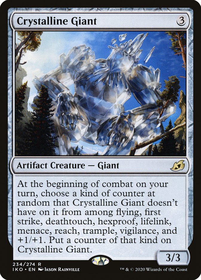 Crystalline Giant - (Foil): Ikoria: Lair of Behemoths