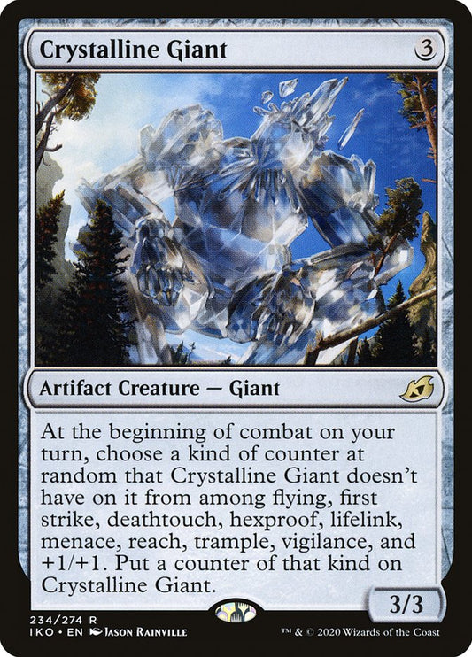 Crystalline Giant - (Foil): Ikoria: Lair of Behemoths