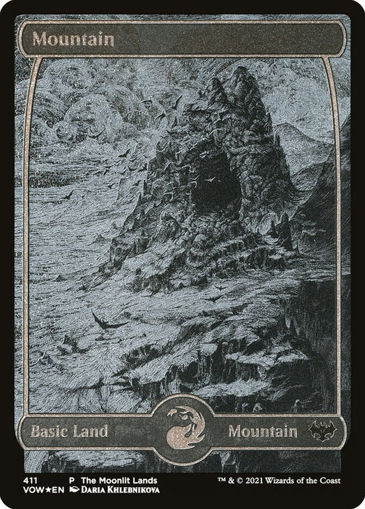 Mountain - (Foil): Innistrad: Crimson Vow