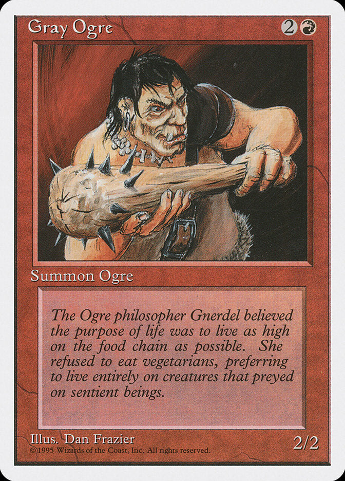 Gray Ogre: Fourth Edition