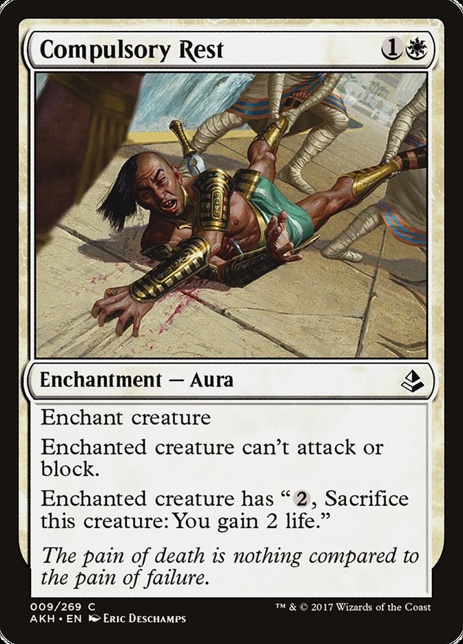 Compulsory Rest: Amonkhet