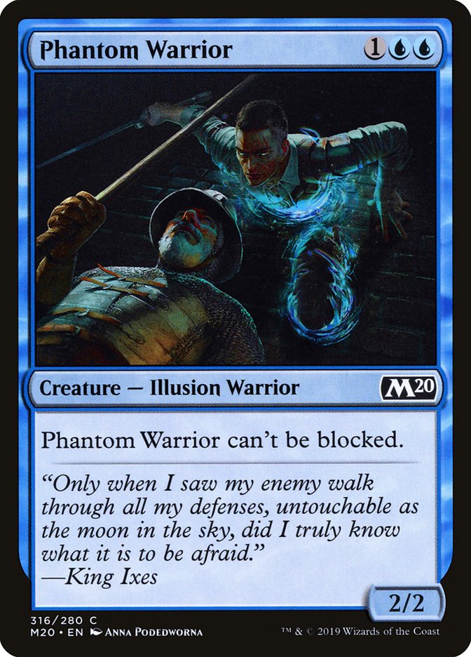Phantom Warrior (Welcome Deck): Core Set 2020