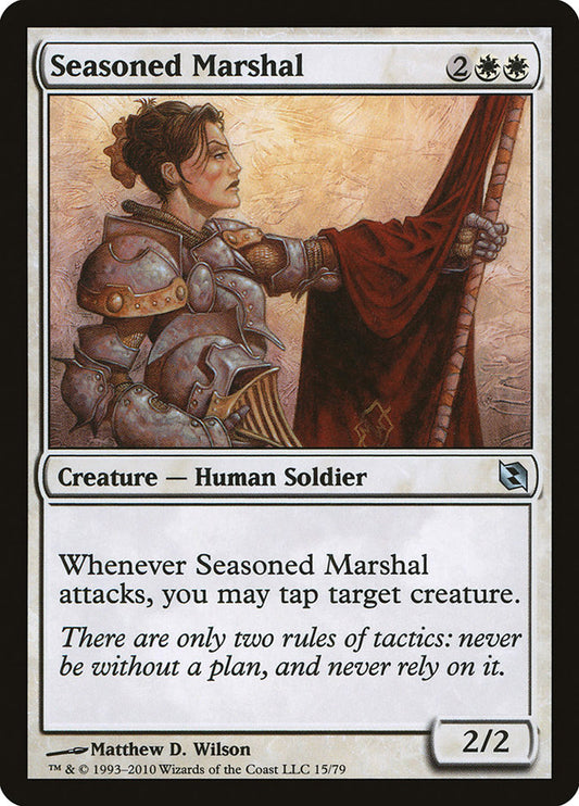 Seasoned Marshal: Duel Decks: Elspeth vs. Tezzeret