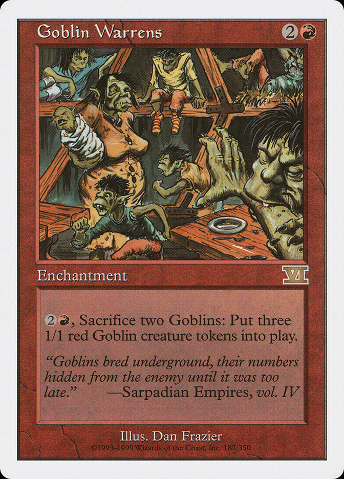Goblin Warrens: Classic Sixth Edition