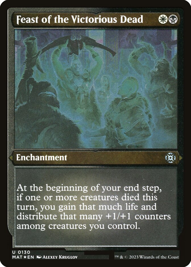 Feast of the Victorious Dead - (Foil): March of the Machine: The Aftermath