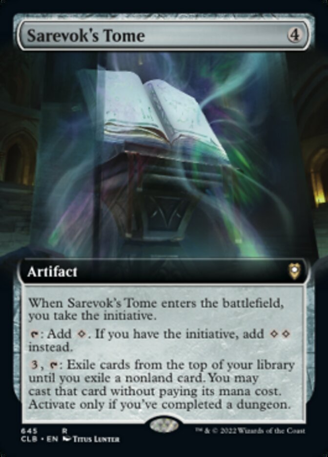 Sarevok's Tome (Extended Art): Commander Legends: Battle for Baldur's Gate