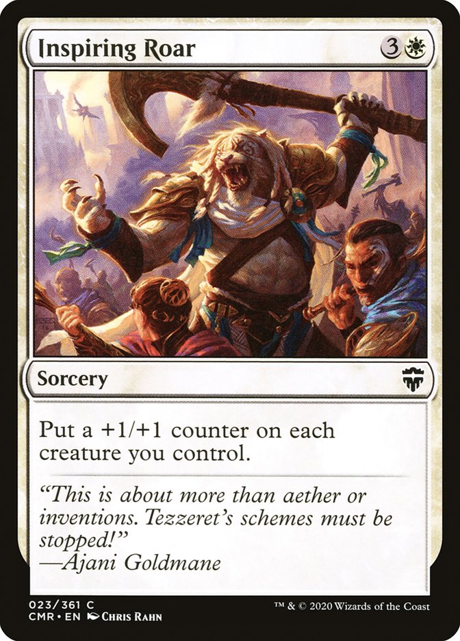 Inspiring Roar: Commander Legends