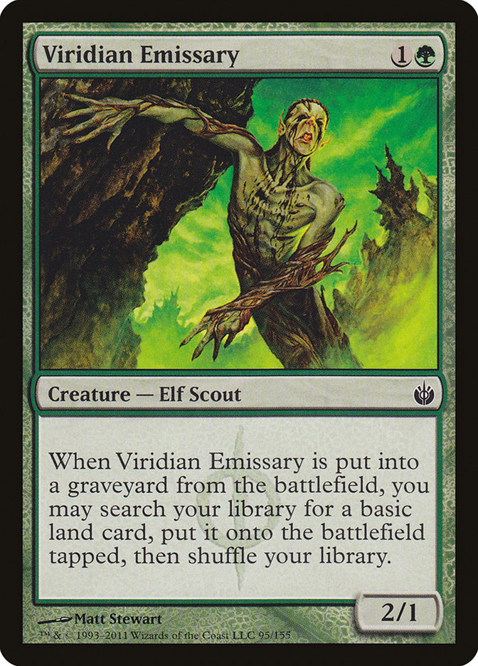 Viridian Emissary: Mirrodin Besieged