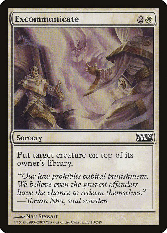 Excommunicate - (Foil): Magic 2010