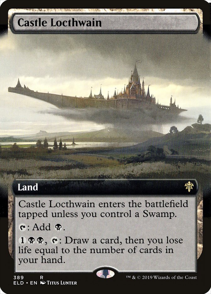 Castle Locthwain (Extended Art): Throne of Eldraine