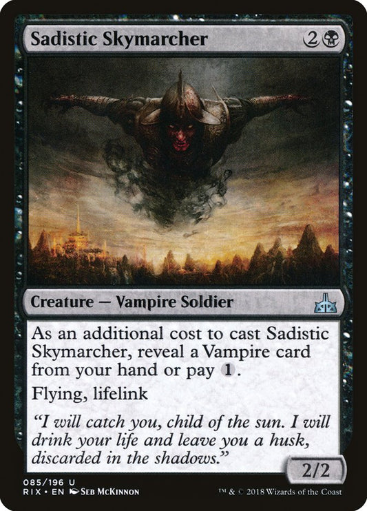 Sadistic Skymarcher: Rivals of Ixalan