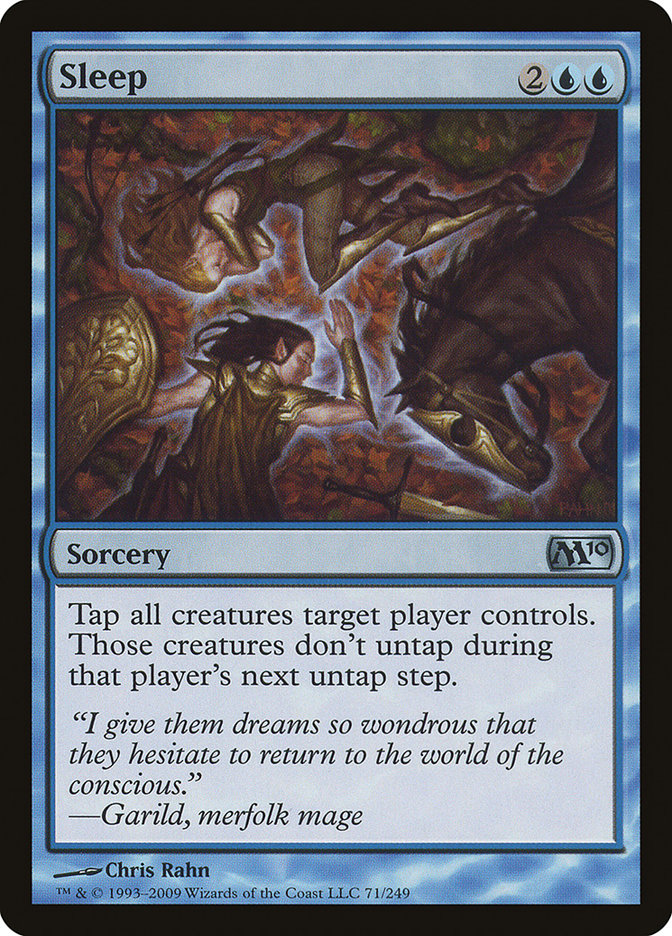 Sleep - (Foil): Magic 2010
