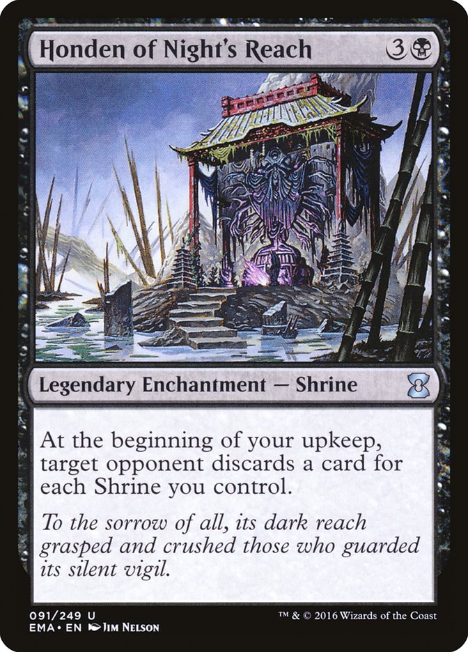 Honden of Night's Reach - (Foil): Eternal Masters