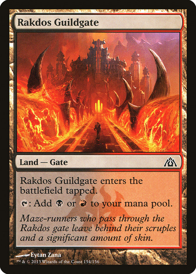 Rakdos Guildgate: Dragon's Maze