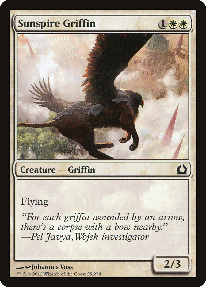 Sunspire Griffin: Return to Ravnica