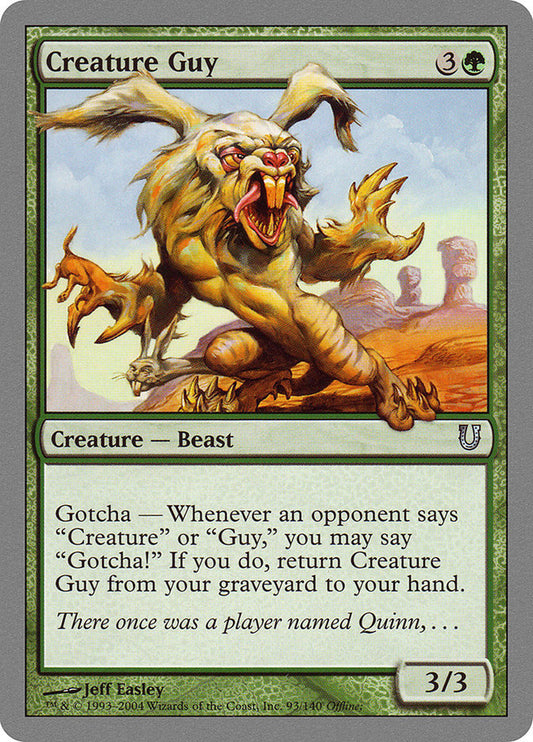 Creature Guy - (Foil): Unhinged