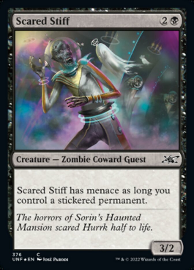 Scared Stiff (Galaxy Foil) - (Foil): Unfinity