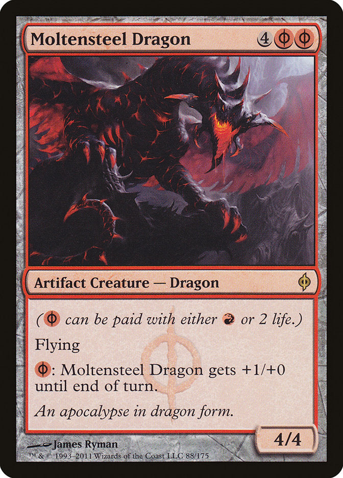 Moltensteel Dragon: New Phyrexia