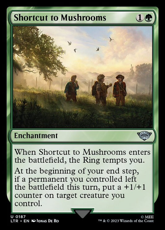 Shortcut to Mushrooms - (Foil): The Lord of the Rings: Tales of Middle-earth