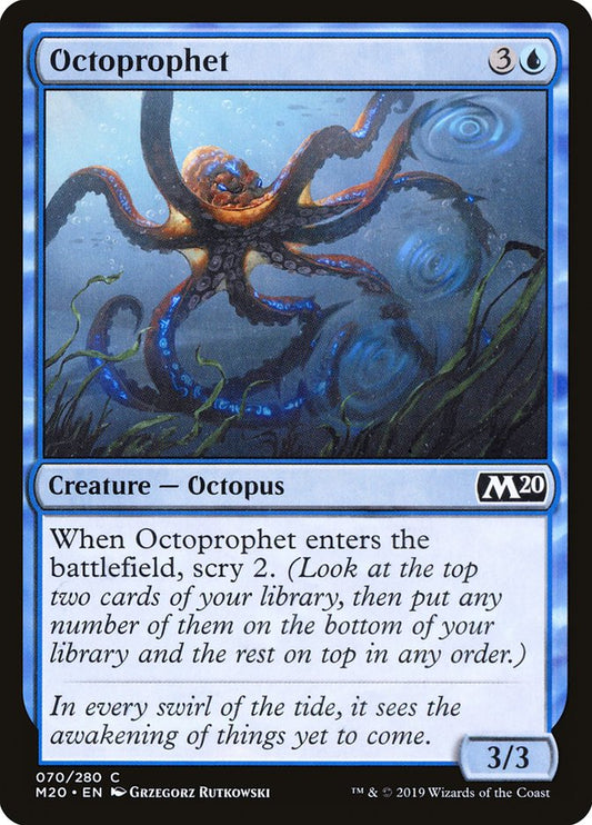 Octoprophet - (Foil): Core Set 2020