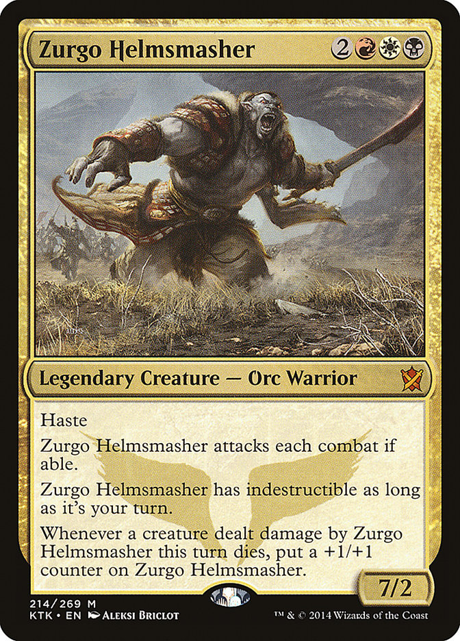 Zurgo Helmsmasher: Khans of Tarkir