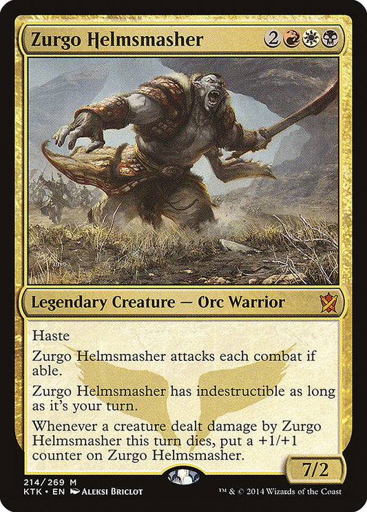 Zurgo Helmsmasher: Khans of Tarkir
