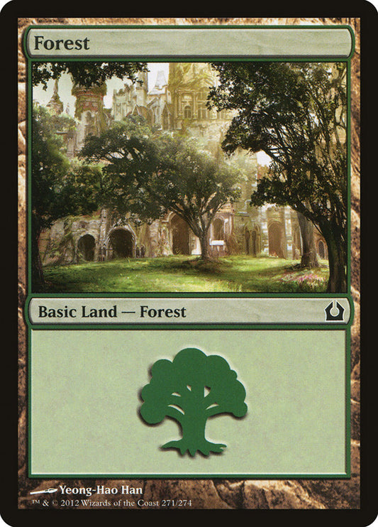 Forest (#271) - (Foil): Return to Ravnica