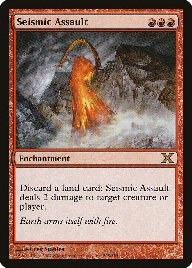 Seismic Assault - (Foil): Tenth Edition