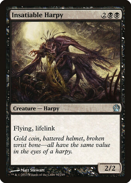 Insatiable Harpy: Theros