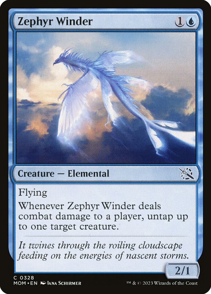 Zephyr Winder - (Foil): March of the Machine