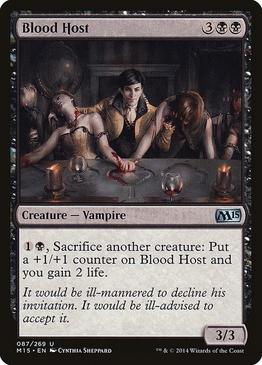 Blood Host - (Foil): Magic 2015