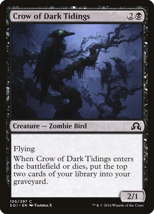 Crow of Dark Tidings: Shadows over Innistrad