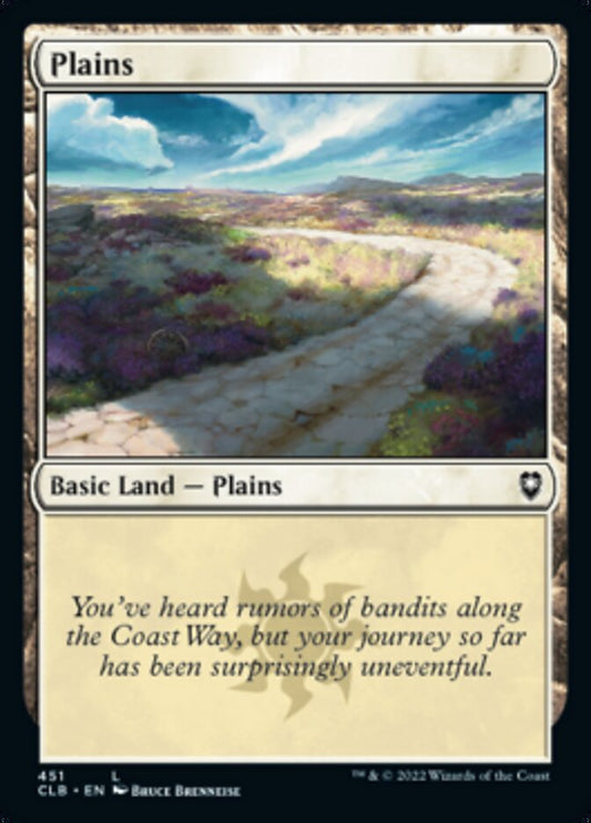 Plains (#451) - (Foil): Commander Legends: Battle for Baldur's Gate