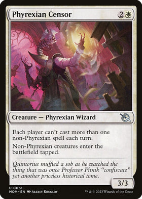 Phyrexian Censor - (Foil): March of the Machine