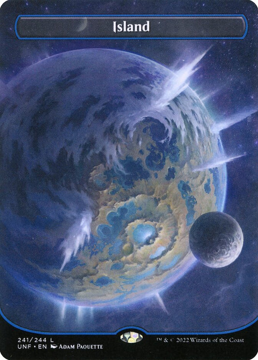 Island (#241) (Borderless): Unfinity