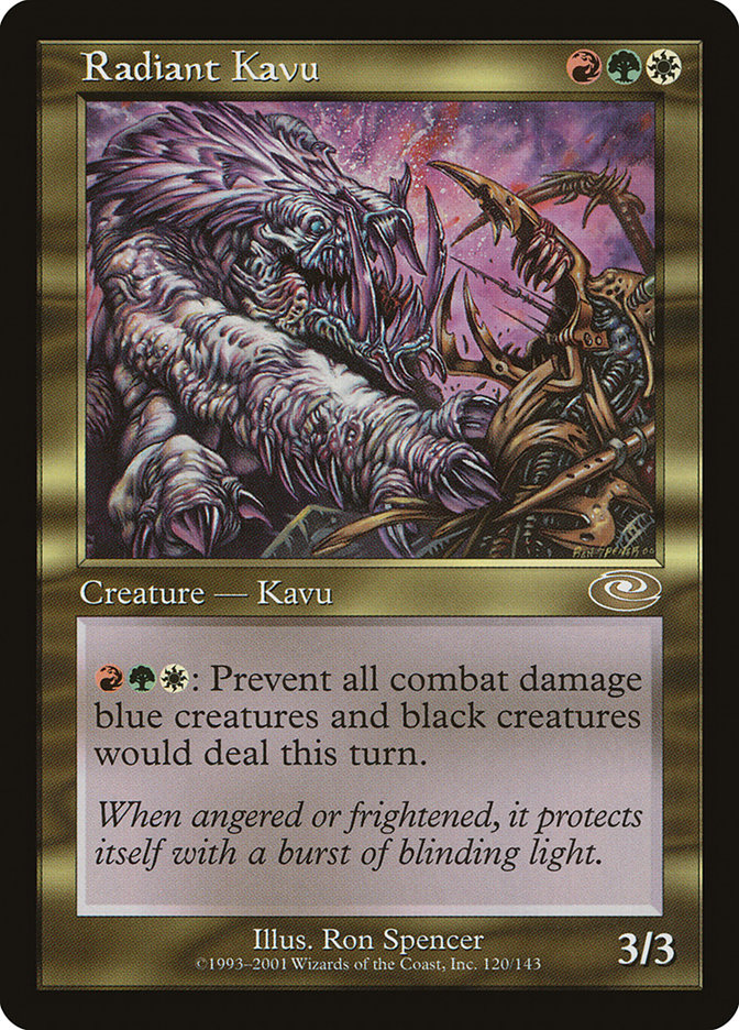 Radiant Kavu - (Foil): Planeshift