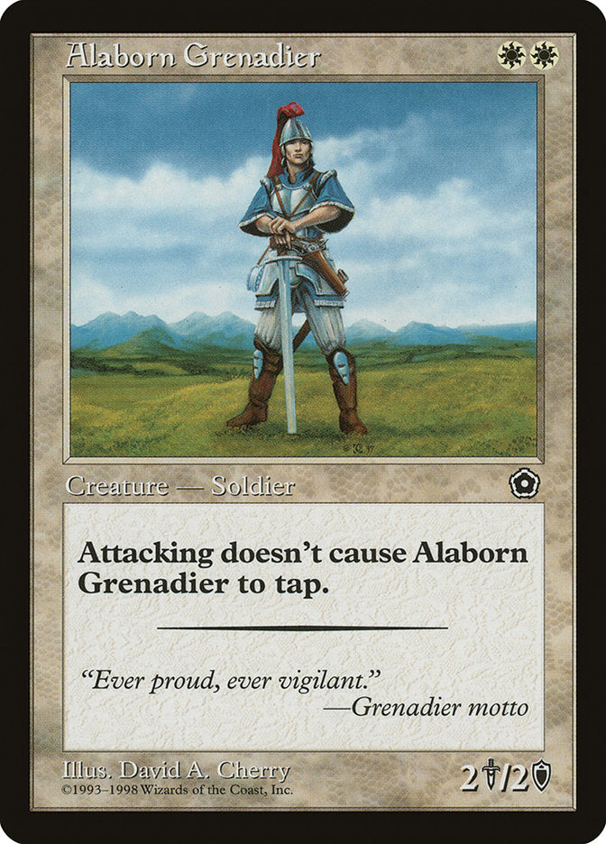 Alaborn Grenadier: Portal Second Age