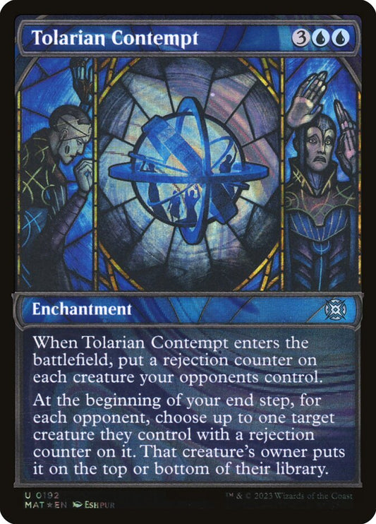 Tolarian Contempt - (Foil): March of the Machine: The Aftermath
