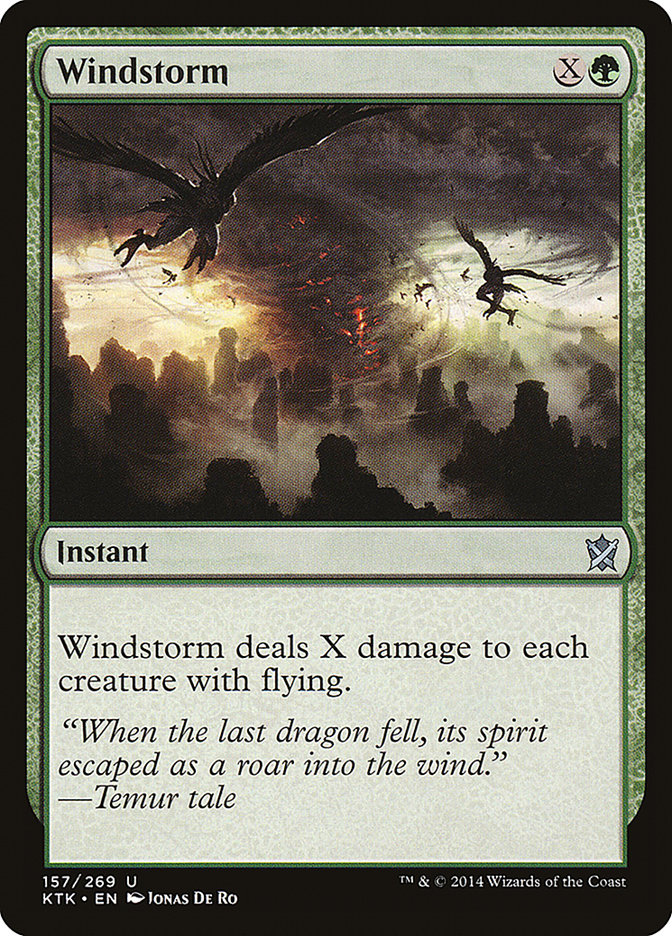 Windstorm - (Foil): Khans of Tarkir